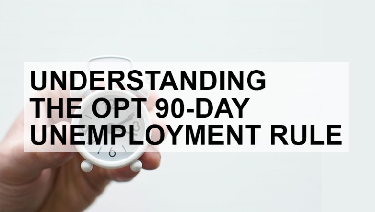 Understanding the 90-Day OPT Unemployment Rule