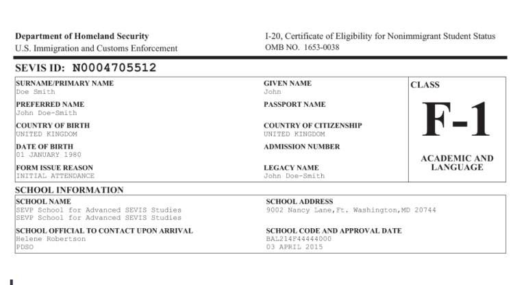 Understanding the importance of I-20 Document