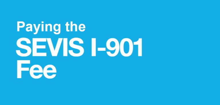 SEVIS I-901 Fee